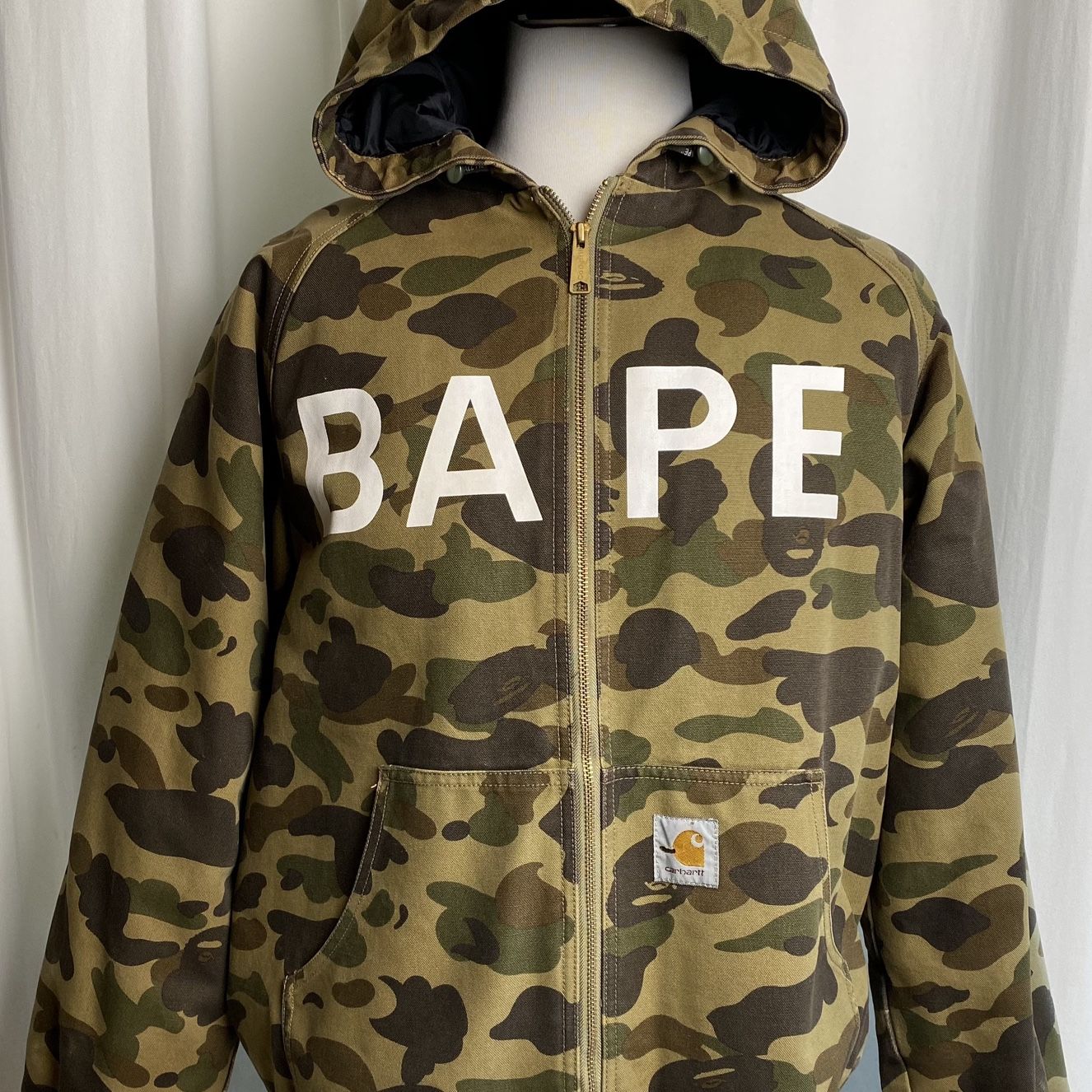 Carhartt a bathing ape ジャケット A BATHING APE × CARHARTT アベイシングエイプ カーハート