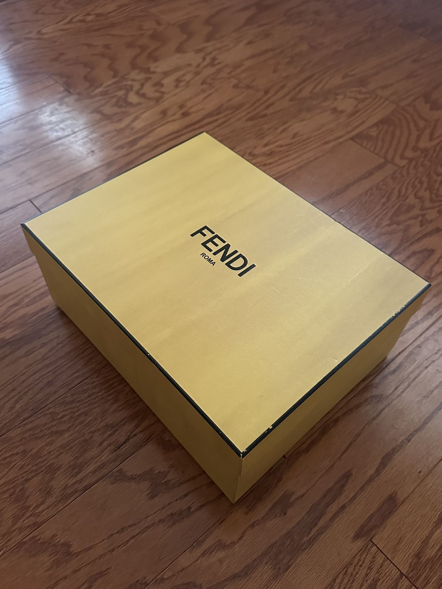 Authentic FENDI Empty Gift Box & Gift Paper Bag