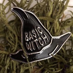 BASIC WITCH ENAMEL PIN WITCH JEWELRY