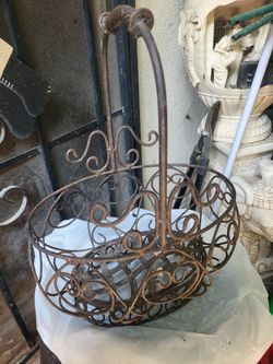 Iron Metal Basket