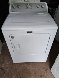 Maytag Bravos Commercial Technology High Efficiency Super Capacity Electric Dryer 