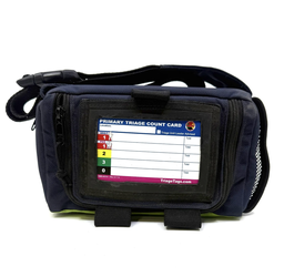 DMS Disaster Management Systems Triage Tags MCI Triage Fanny Pack with Color-Coded Ribbon Dispenser