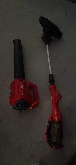 Craftsman Cordless Leaf Blower & String Trimmer - $50 or $25 each