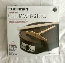 Crepe Maker and Griddle