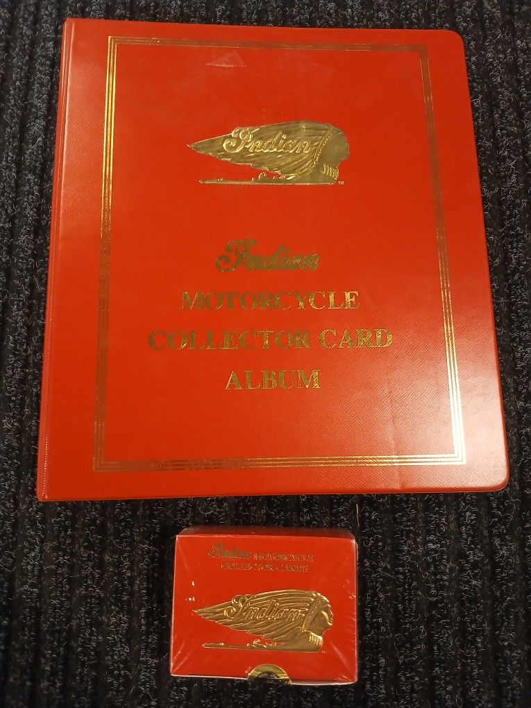 Indian Motorcycle Collection Card Set