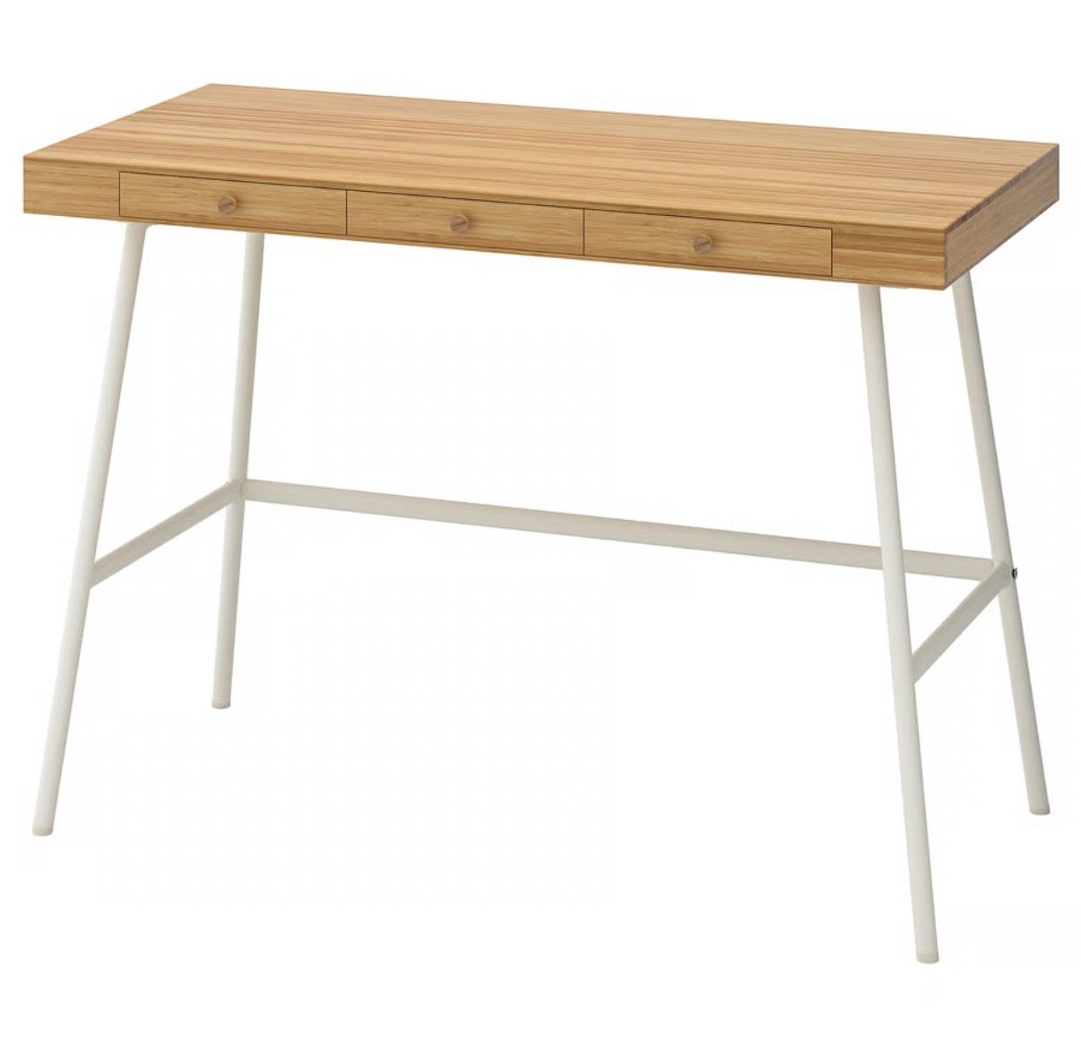 ikea wood desk