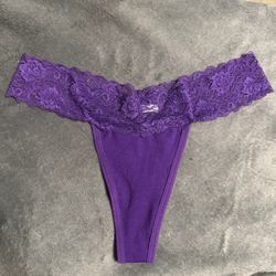 Purple Thong Panties