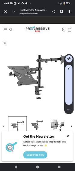 Laptop and monitor arms able desk company