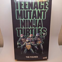Authentic Sealed NECA Teenage Mutant Ninja Turtles Movie 4 Pack - SDCC 2018