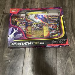 Pokemon Mega Latias EX Box