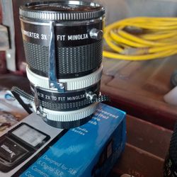 Minolta Photography Items 