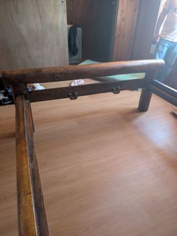 Wood Queen Bed