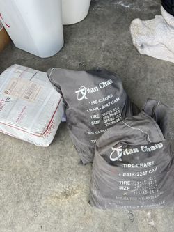 Semi Truck Snow Chain x 3