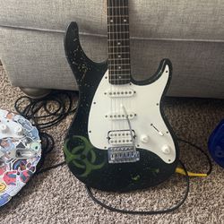 Custom Painted Guitar