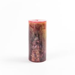 Big Bend Custom Printed Scented Pillar Candle 3x6