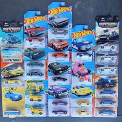 New 2026 Hot Wheels and Matchbox Die-Cast Cars. 2/$5