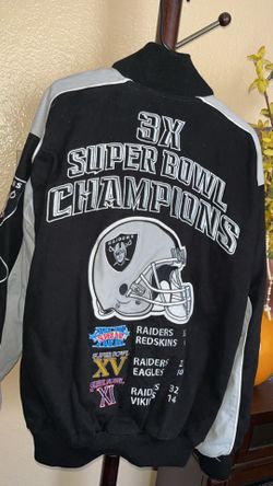 Raiders (3) Super Bowl Jacket