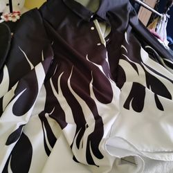 Men's Big Size Cowboy Shirt