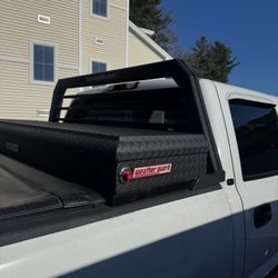 Truck Tool Box And Magnum Back Rack