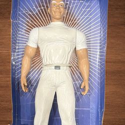 VINTAGE LIMITED EDITION MR. CLEAN ACTION FIGURE PRODUCED BY NOVELTOY  (2000)DAMAGED BOX