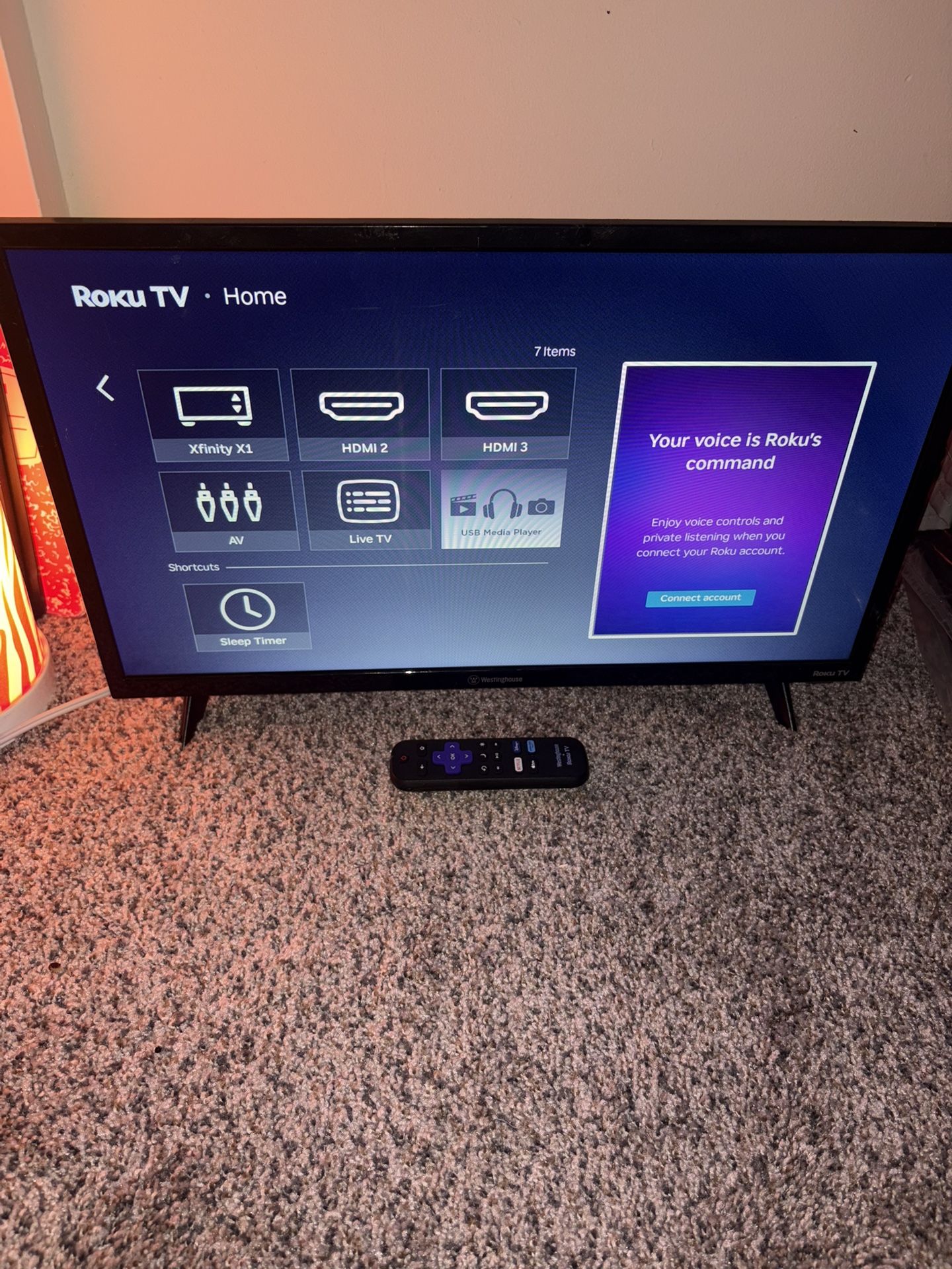 24” Westingtonhouse ROKU TV (2024 Model) $40 Firm