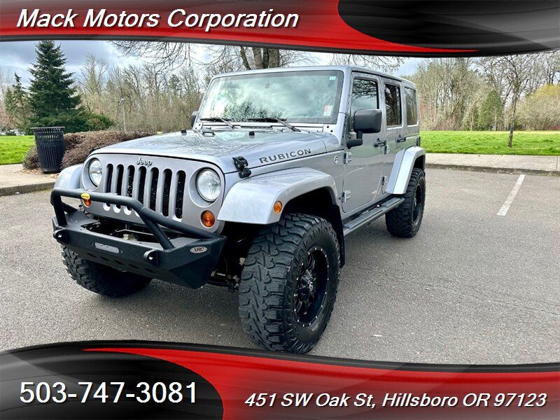 2013 Jeep Wrangler Unlimited Rubicon 4D SUV 4WD