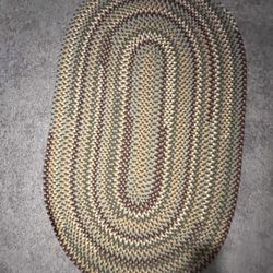 Braided rug -