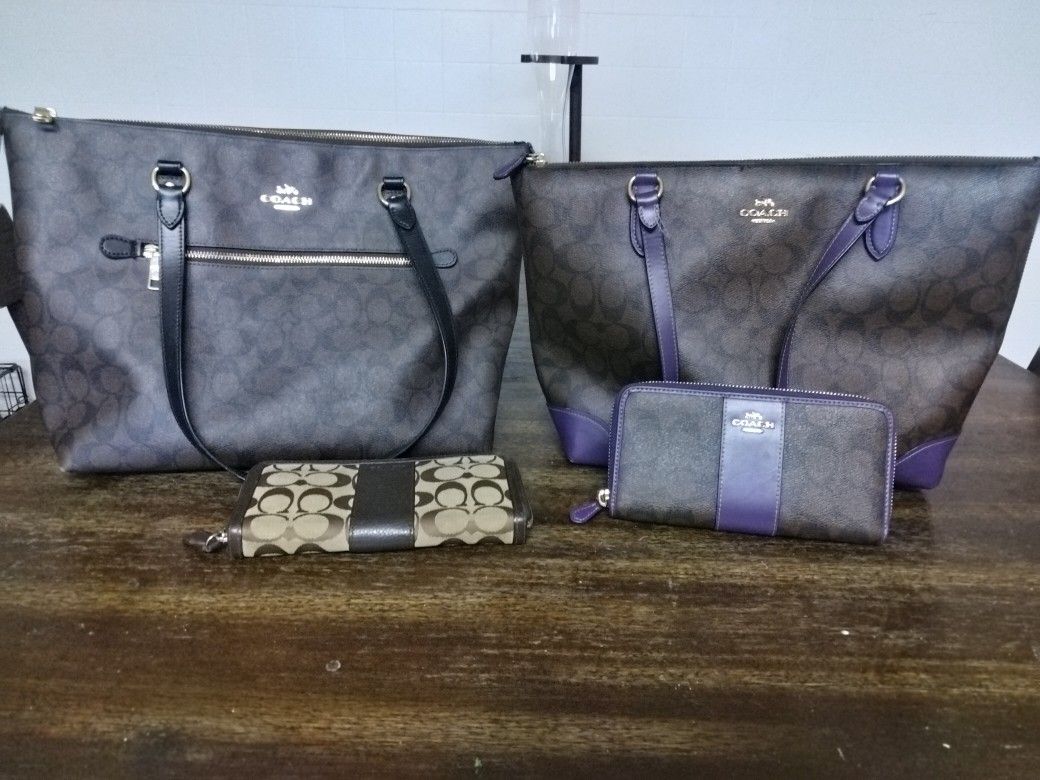 Coach Purses & Wallet Perfect Condition