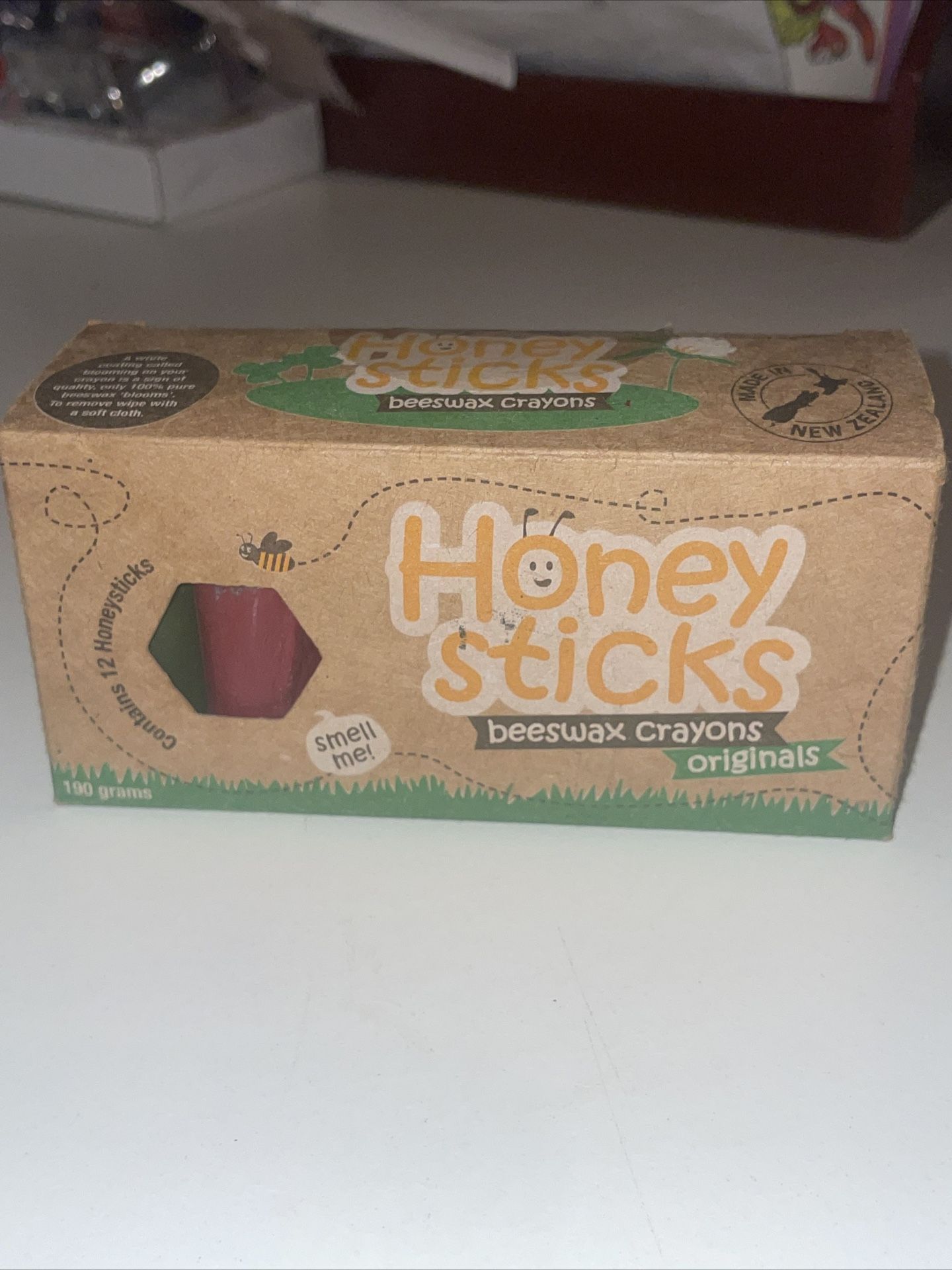 Honey Sticks Beeswax Crayons Originals 12 Colors New Zealand