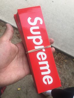 Supreme Stickers