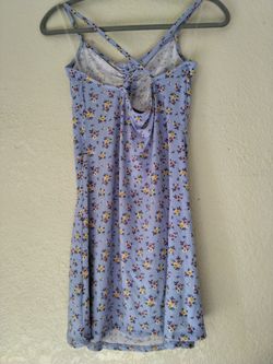 Floral short dress - vestido