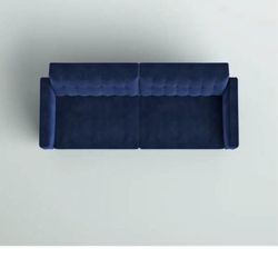 Blue Sleeper Sofa