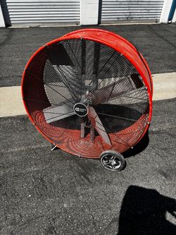 Heavy duty shop fan