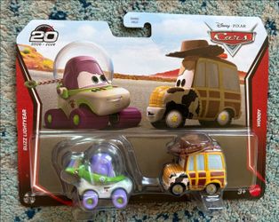 Disney Pixar Cars Buzz Lightyear & Woody Die-Cast 2-Pack