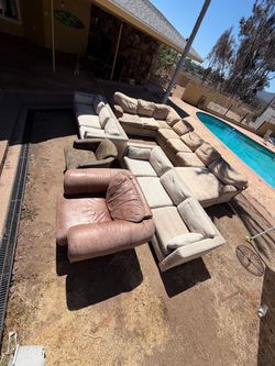 Free Couches & Chairs. Comfy & need a good home.