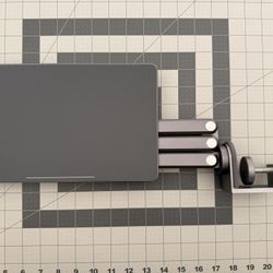 KU XIU Magnetic 12.9” iPad Pro (2023) Foldable Arm Mount