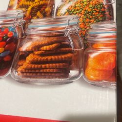 Glass Canister Set 