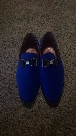 Rolyal Blue Red Bottoms