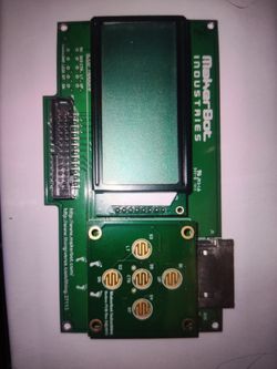 MakerBot Replicator 1 LCD Control Panel β Rare 3D Printer Part