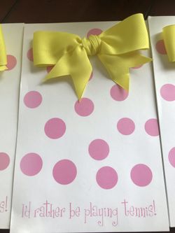 *NEW* “ I’d Rather be Playing Tennis” 3 Notepads, , 8 1/2x 5 1/2,