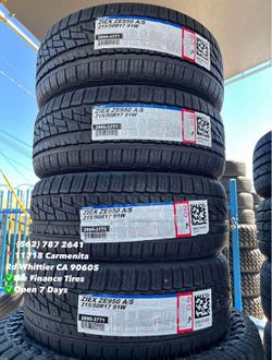 215/50R17 falken Set of Tires Installed and Balanced Set de Llantas Nuevas Instaladas y Balanceadas