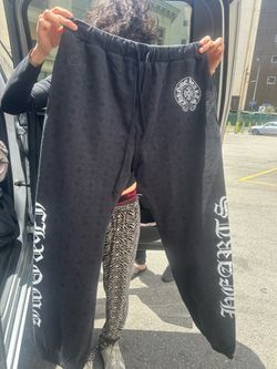 Authentic Chrome Hearts Sweat Pants Size XL