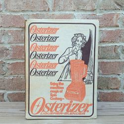Vintage Osterizer 10-Speed Liquefier-Blender