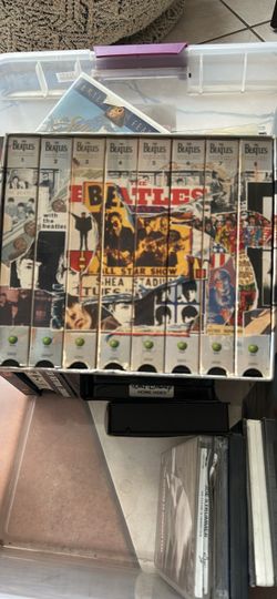 Beatles Anthology VHS set