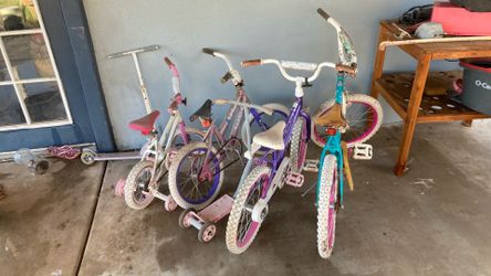 Used girls bikes