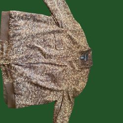 Norton McNaugton Women’s Leopard Bomber