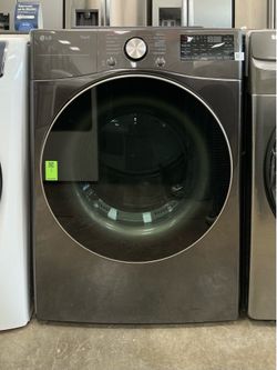 LG 7.4 Cu. Ft. Vented Gas Dryer w/TurboSteam & Sensor Dry