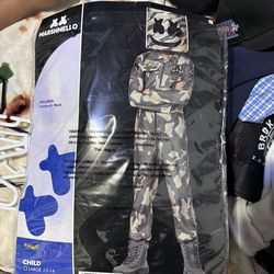 Camouflage DJ marshmallow Halloween costume