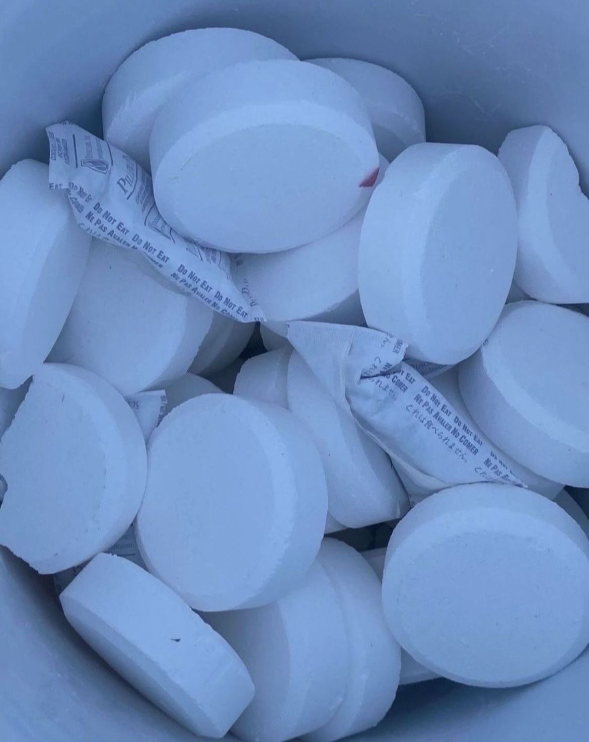 3 Inch Chlorine Tablets With Stabilizer 50 LB BUCKET