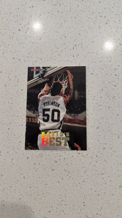 NBA Hoops David Robinson 'David's Best' Card